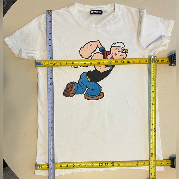 Popeye T-shirt | Tee Shirt | White | Large - Picture 7 of 13